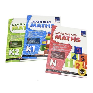 Learning Mathematics Singapore Math Kindergarten SAP workbook,🚛In Stock