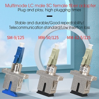 SC-LC/LC-SC , Fiber Adapter , Flange Coupler Adapter Fiber Laser Optical Tools ,single-mode, SC Female LC Malet