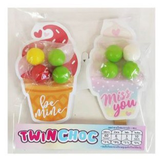 ทวินช็อก ช็อกโกแลตไอศกรีม 10 กรัม