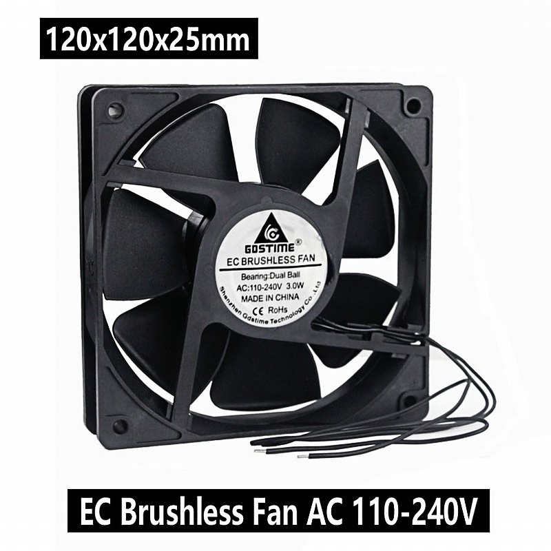 1132円 セール G GDSTIME 92mmx25mm 100V 110V 115V 120V 220V 240V AC EC ファン 換気