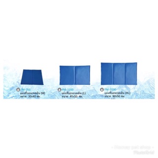 ที่นอนเจลเย็นสำหรับสัตว์เลี้ยง สุนัข แมว  ขนาด 30x40 cm