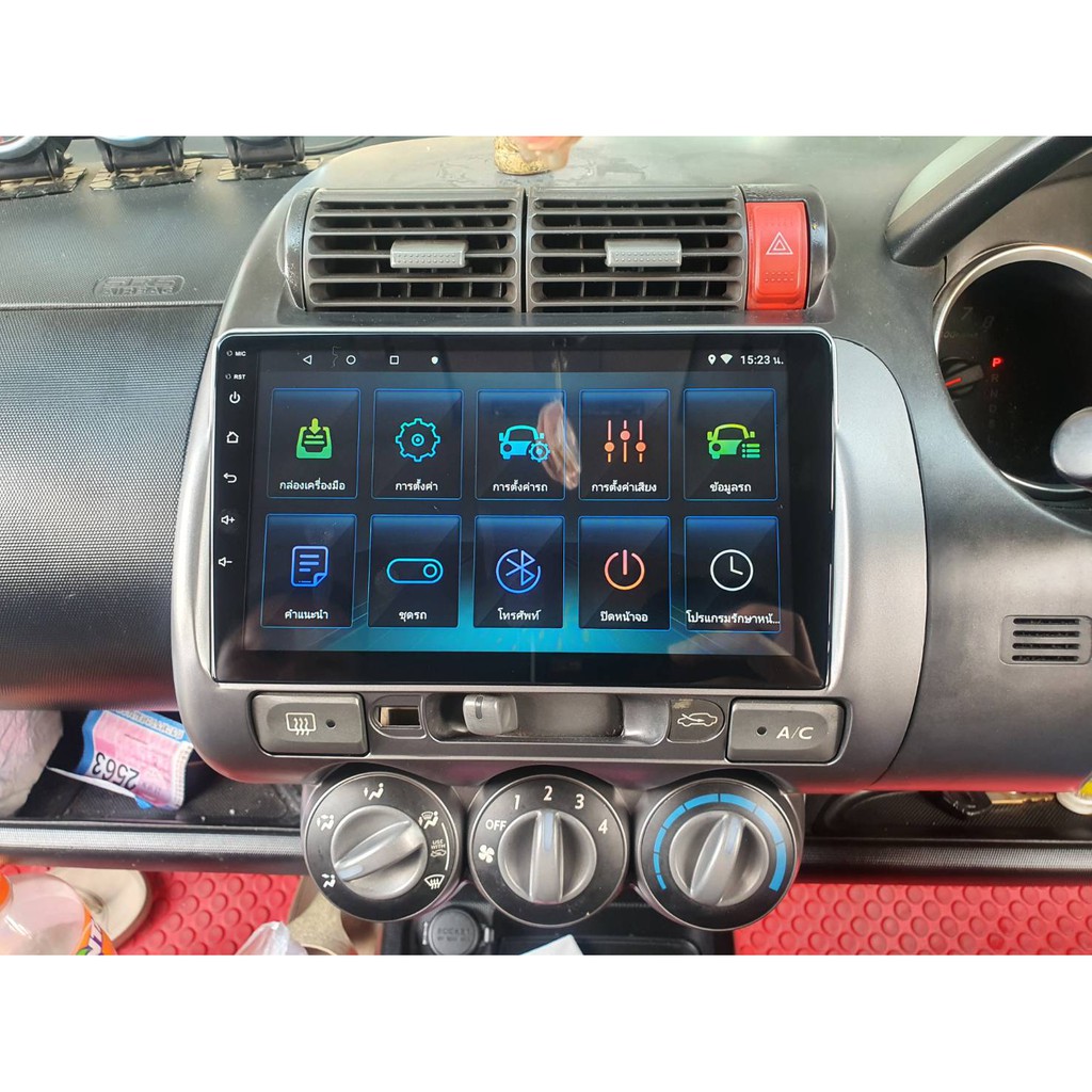 จอ Alpha Coustic Android ตรงรุ่น Honda City, Jazz GD ปี 2002-2007 ขนาด 9นิ้ว Ram2/16-Ram8/128