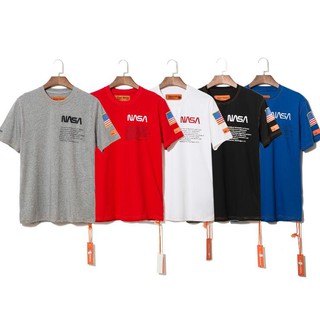 แฟชั่น NASA HERON PRESTON พิมพ์เสื้อยืด UnisexS-5XL