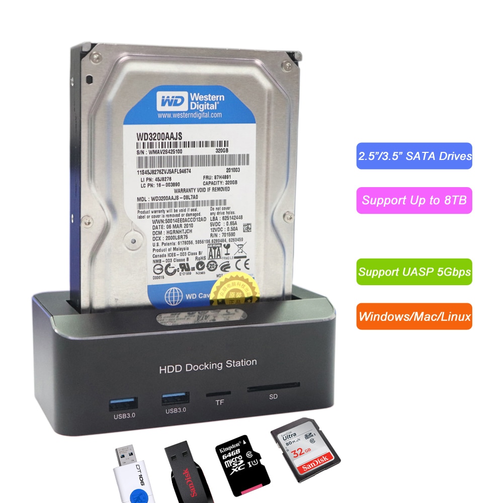 3.5 sata hdd docking station