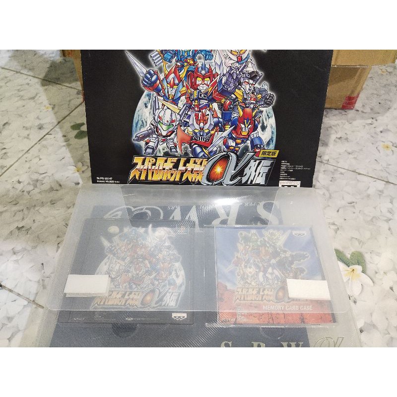 แผ่นแท้ [PS1] Super Robot Taisen Alpha Gaiden - Limited Edition (Japan) (SLPS-03147) Wars