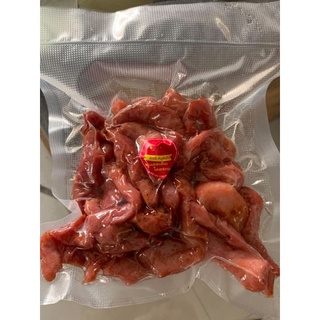 หมูแดดเดียวแบบทอด​ พร้อมทาน​ 300g.
