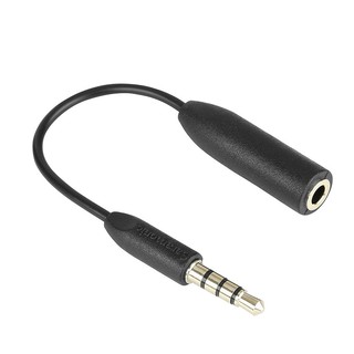 Saramonic 3.5mm Female TRS Microphone Adapter Cable to 3.5mm Male TRRS