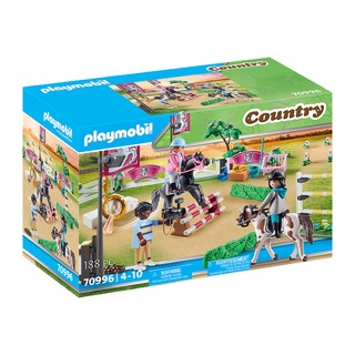 Playmobil 70996 Horse Farm Horse Riding Tournament แอ็คชั่นฟิกเกอร์ ฟาร์มม้า การแข่งขันขี่ม้า