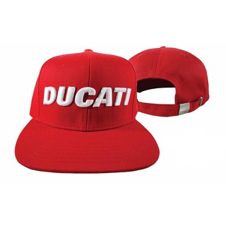 DUCATI CAP หมวกดูคาติ DCT50 002LG แดง