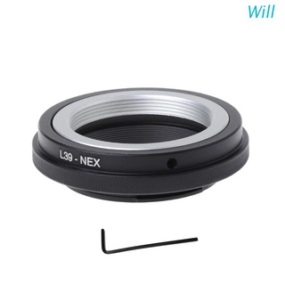 Will L39-NEX แหวนอะแดปเตอร์เมาท์เลนส์ สําหรับ Leica L39 M39 เป็น Sony NEX 3 C3 5 5n 6 7