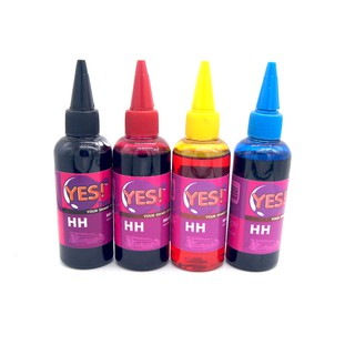 YES หมึกเติม inkjet HP 100 ml. 1 ชุด (4สี)