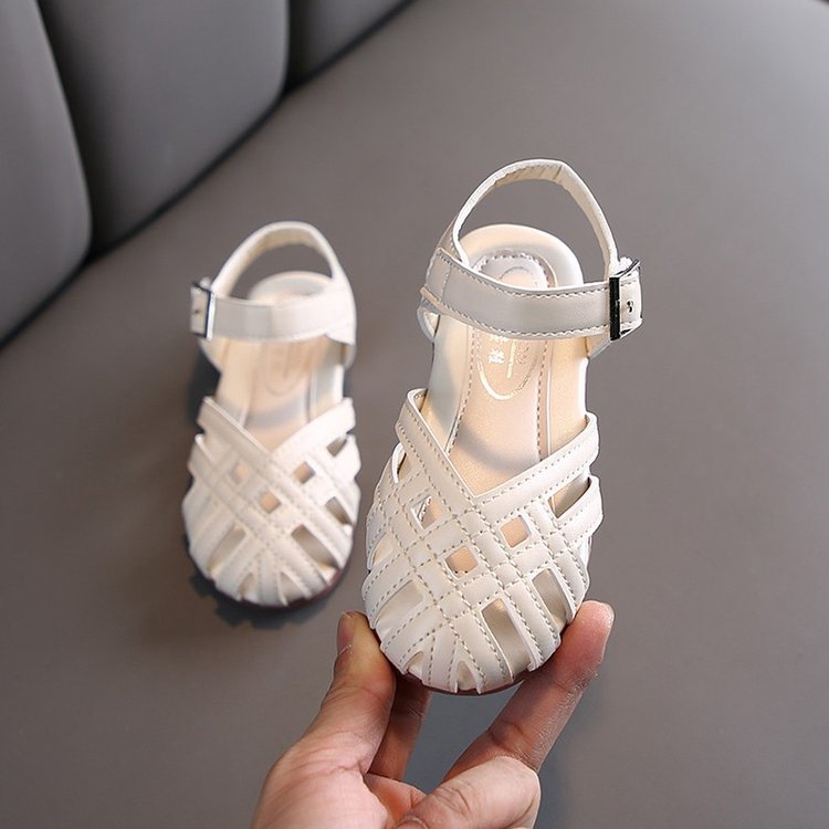 รองเท้าแตะ พื้นนิ่ม แฮนด์เมด สไตล์เกาหลี สําหรับเด็ก - รูปที่ 2