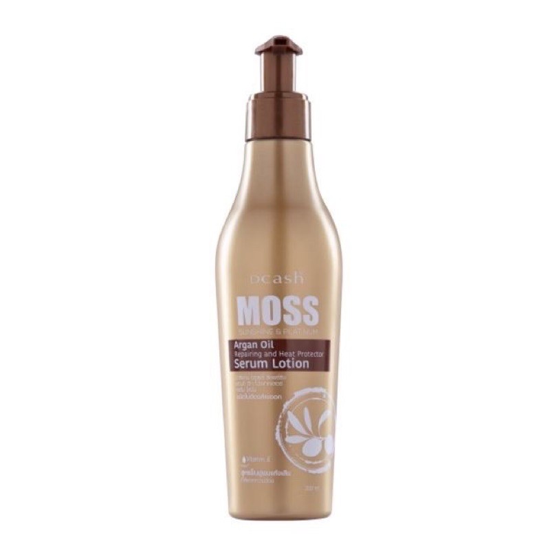 แท้พร้อมส่ง• Dcash Moss sunshine & platinum Argan Oil 200ml ดีแคช มอส เซรั่มอาหารผม