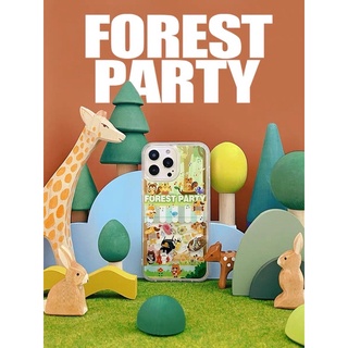 (Pre-order) เคสไอโฟนตู้น้ำ Forest Party จากแบรนด์ JOEJOE STUDIO