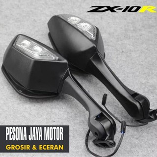 กระจก รุ่น ZX10R Universal Ninja, R25, Cbr, R15, Xmax, Nmax, Pcx Etc By JV