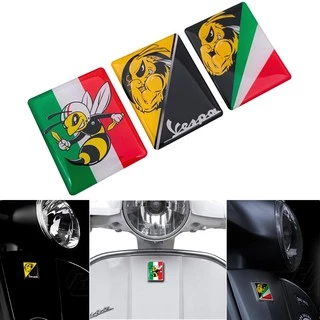 สติกเกอร์โลโก้ 3d แบบเปลี่ยน สำหรับ piagio vespa gts gtv lxv 250 e 300 e