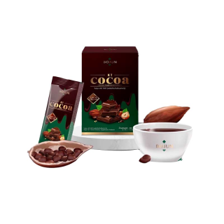  Bojun Cocoa โบจุน โกโก้ ของแท้ มีโปรตีน สูตรเข้มข้น โบจุนโกโก้ คีโต โกโก้จากฝรั่งเศส Bojuncocoa 1 Box 7 ซอง Yurie coco