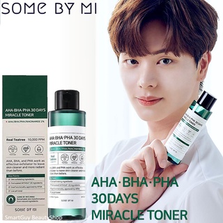 SOME BY MI AHA-BHA-PHA 30DAYS MIRACLE TONER 150ml โทนเนอร์กระชับรูขุมขนสูตรพิเศษจากเกาหลีของแท้