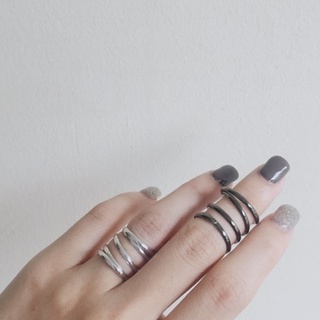 Risara | X4 Rings แหวนมินิมอล แหวนใส่ได้ทุกวัน แหวนเรียบๆ