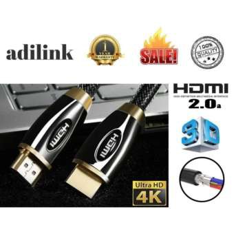 ลดราคา สาย HDMI 2.0 (Hdtv) Male To สาย HDMI Male ยาว 20M เมตร V2.0 4k 3D HD1080P FULL( Adilink ) #สินค้าเพิ่มเติม สายต่อจอ Monitor แปรงไฟฟ้า สายpower ac สาย HDMI