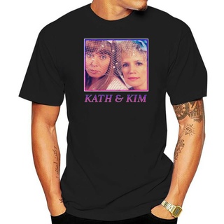 [COD]เสื้อยืดแขนสั้น พิมพ์ลาย Kath and Kim 80s Style สําหรับผู้ชาย และผู้หญิงS-5XL