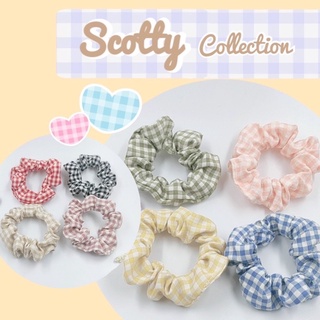 [🛵__พร้อมส่ง__🚗] ยางรัดผม 🍩Scotty Collection🍪 ยางรัดผมโดนัท ยางรดผมน่ารักๆ