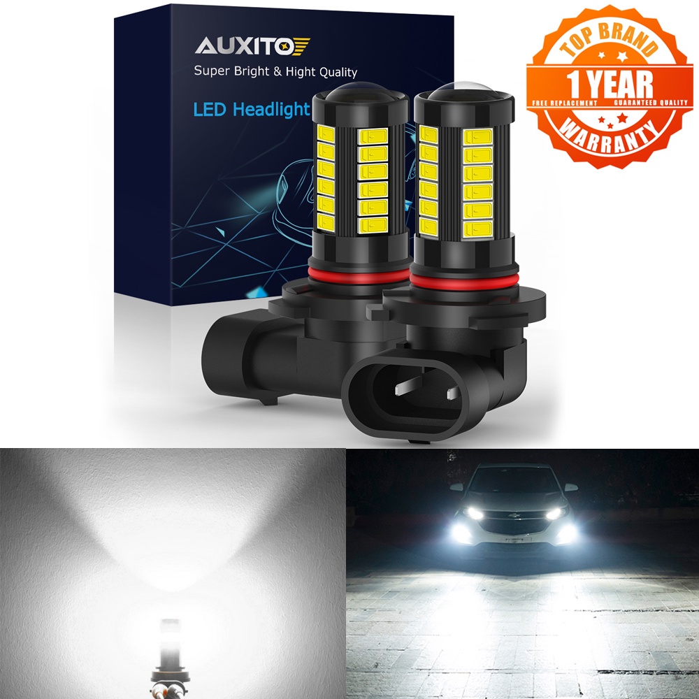 AUXITO 2x LED H8 H9 H11 Fog Lights 9005 9006 H10 for Volkswagen VW Scirocco Tiguan 2015 T5 Polo 6R T