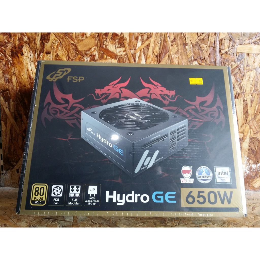 FSP HYDRO GE 650W FULL MODULAR พาวเวอร์ซัพพลาย
