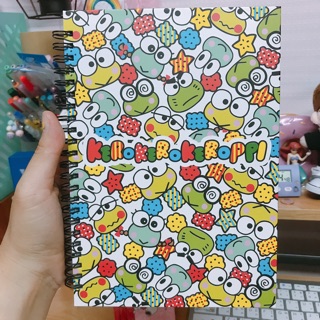 สมุดสันห่วงปกแข็ง Kerokero พร้อมส่ง