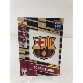 การ์ด Panini FIFA 365 2022 Adrenalyn XL Barcelona