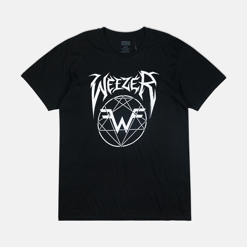 [HOT] Weezer - เสื้อยืด Metal Weezer