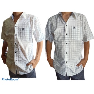 เสื้อเชิ๊ตเเขนสั้นคอปก