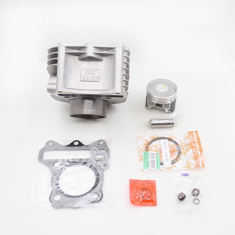 High Quality Motorcycle Cylinder Piston Ring Gasket Kit For Suzuki QS125 UZ125 QS UZ 125 125cc Engin