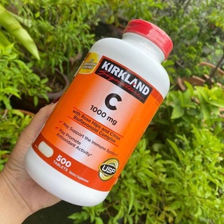 Kirkland Signature Vitamin C 1000 mg 500 เม็ด บำรุงผิว เพิ่มภูมิคุ้มกัน