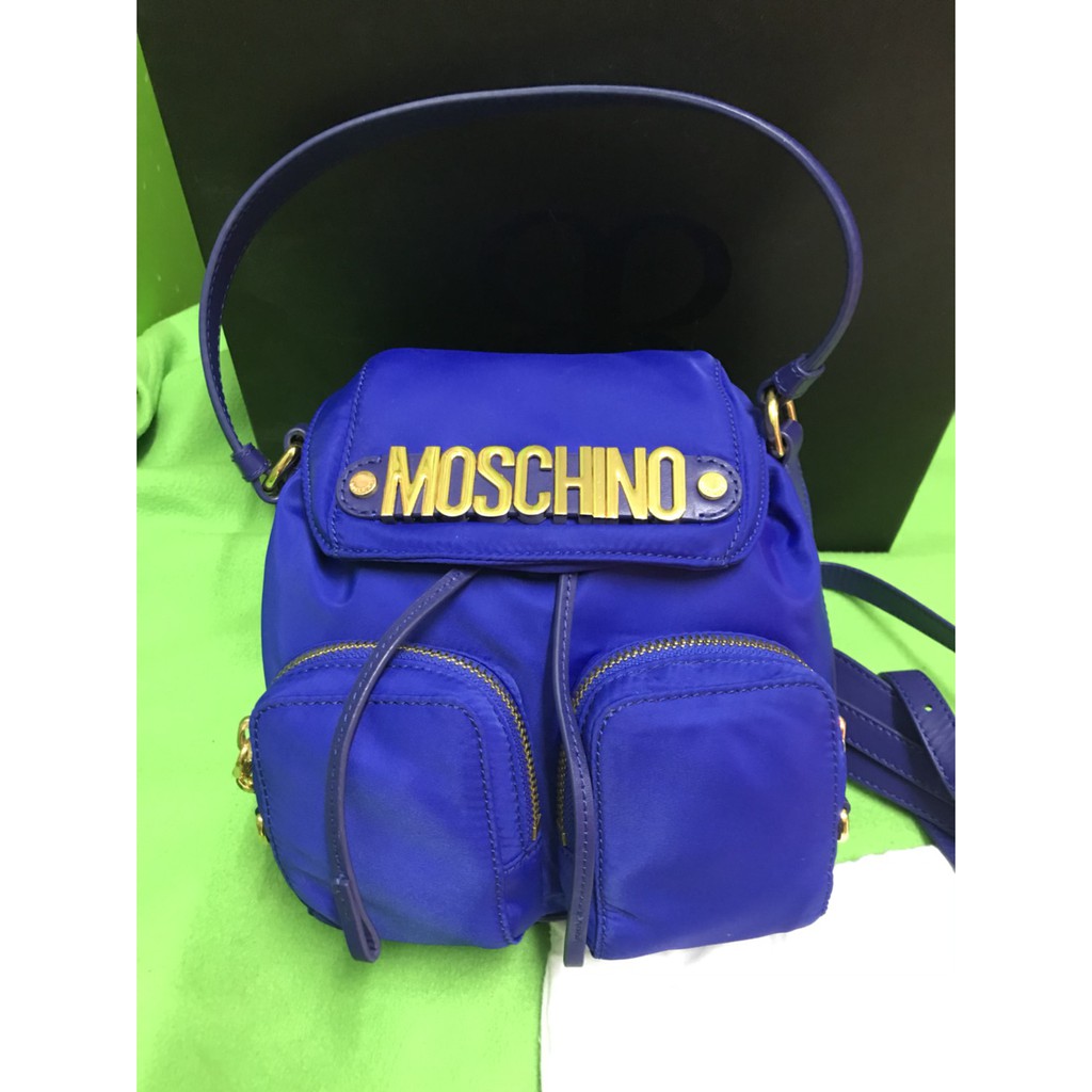 กระเป๋า Moschino Logo (ของแท้ มือ2 สภาพดีมาก)