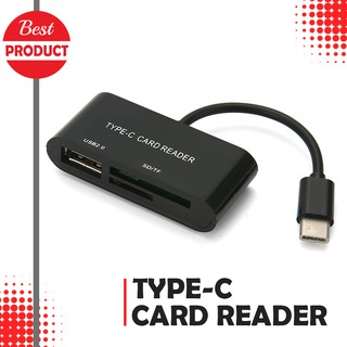 USB c type c otg converter cable with card reader sd tf card