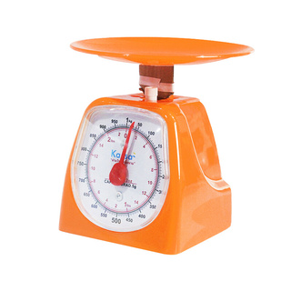 🔥HOT🔥 K&amp;H เครื่องชั่งสปริง ขนาด 1 กก. 5 กรัม สีส้ม Kitchen Scales