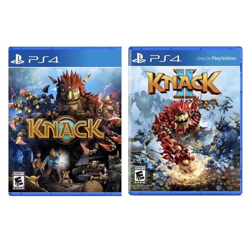 Knack PS4 / Knack 2 PS4 (สินค้ามือ2)