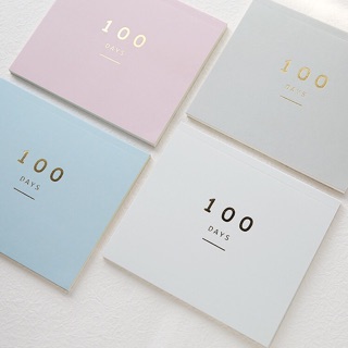 Planner pastel 100 days