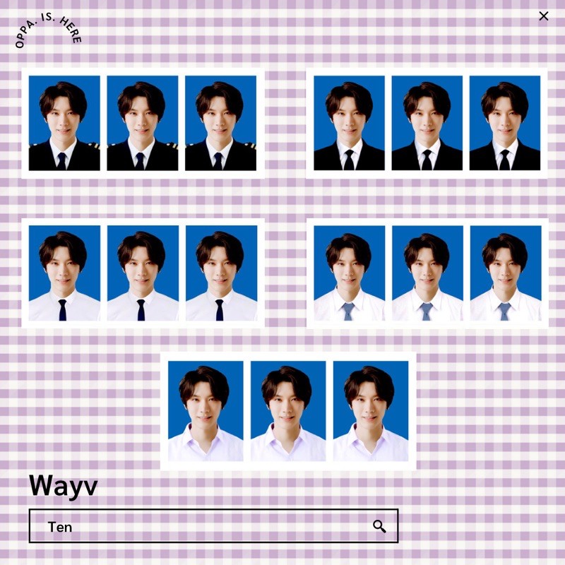 ID photo | รูปติดบัตร nct | 5 แถม 1 (เคลือบเย็นโฮโลแกรมทุกรูป) 💗✨