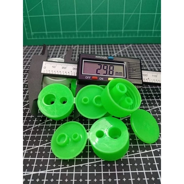 ฝาน้ำ2รู ฝานำ้ DIY 2ขนาด ใส้ขวดน้ำทั่วไป