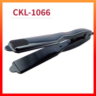 🔻ช่างทำผมนิยมใช้🔻 CKL1066 เครื่องหนีบผม ที่หนีบผม ทำวอลลุ่ม งุ้มปลาย หนีบผมตรง ปรับความร้อน 4 ระดับ ร้อนเร็ว