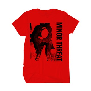 เสื้อยืด พิมพ์ลาย Punk MINOR THREAT BAND สไตล์พังก์