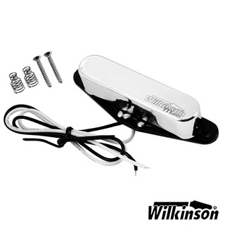 Wilkinson® WOVTA-N ปิ๊กอัพกีตาร์ไฟฟ้า แบบ Tele Single Coil วัสดุอัลนิโก้ ตำแหน่งคอ 6.8KO + แถมฟรีน็อต &amp; สปริง