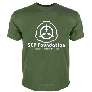 [S-5XL] Gildan เสื้อยืดผ้าฝ้าย 100% พิมพ์ลายโลโก้ Scp Wiki สีดํา สไตล์คลาสสิก สําหรับผู้ชาย