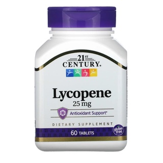 21st Century Lycopene  25 mg, 60 Tablets