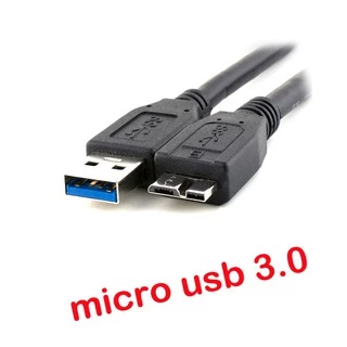 สายUSB 3.0 TO Micro B สำหรับExternal Hard Drive HDD 30CM