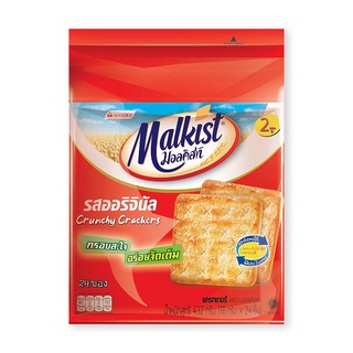 Malkist Crunchy Crackers Original 18g.×24pcs. มอลคิสท์ แครกเกอร์ รสออริจินอล 18กรัม×24ชิ้น