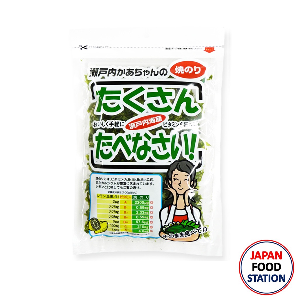 OKABE TAKUSAN TABENASAI YAKINORI 8G (8851) สาหร่ายทะเลย่าง JAPANESE SEAWEED