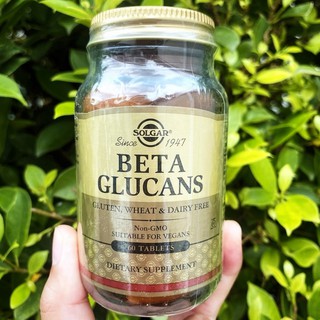 เบต้ากลูแคน Beta Glucans 60 Tablets (Solgar®)